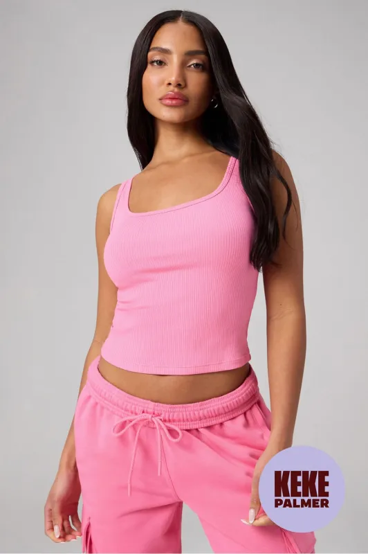 Modal Rib Cropped Tank sold by Fabletics