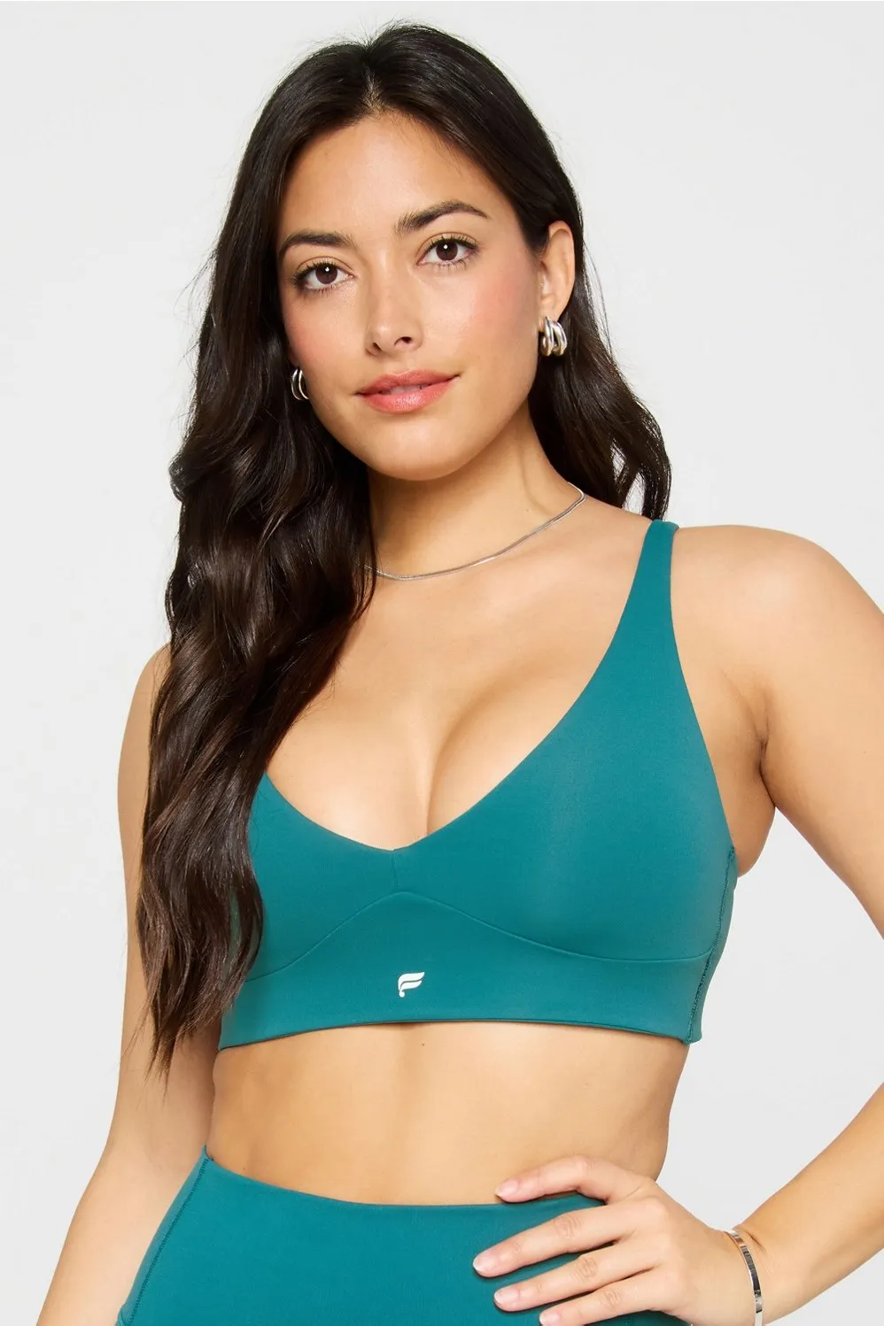PureLuxe Longline Low Impact Bra sold by Fabletics