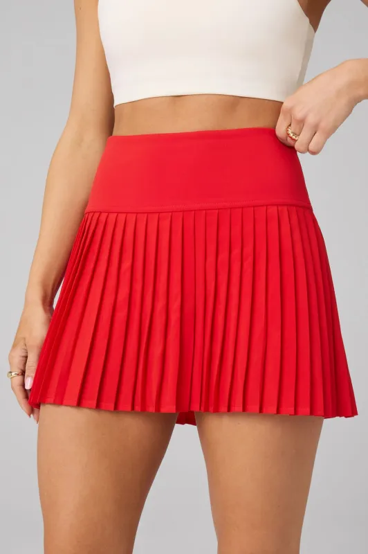 Hot Shot Pleated Ultra Mini Skirt sold by Fabletics