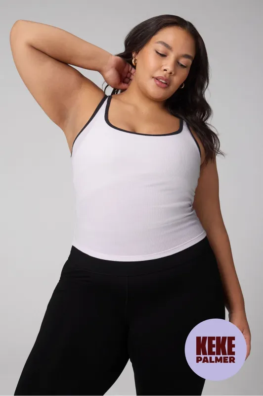 Modal Rib Cropped Tank sold by Fabletics