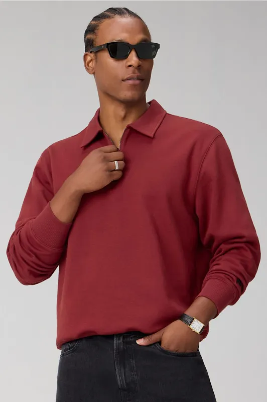 The Go-To Quarter Zip Polo made by Fabletics
