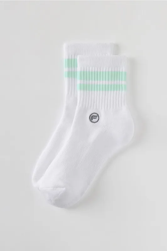 The Everyday Quarter Crew Sock sold by Fabletics