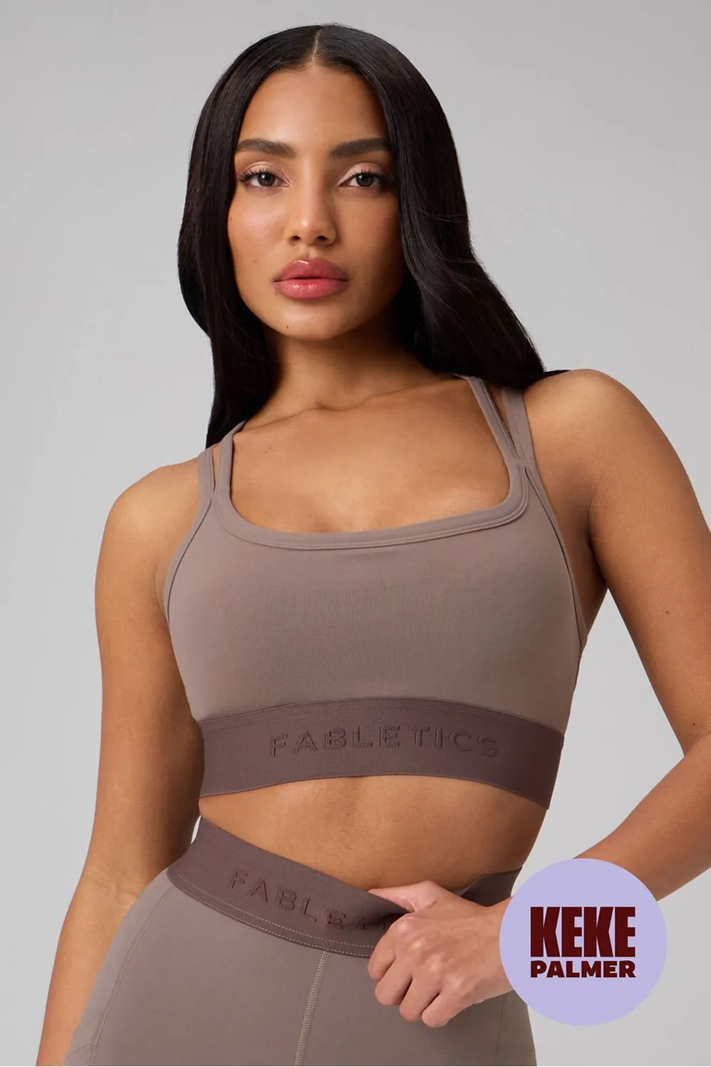 Principal Longline Medium Impact Sports Bra sold by Fabletics