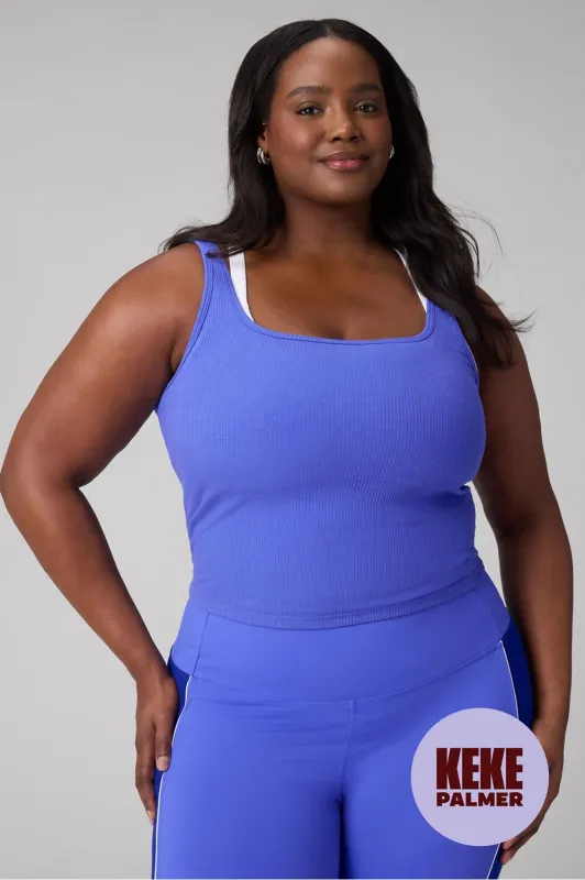 Modal Rib Cropped Tank sold by Fabletics