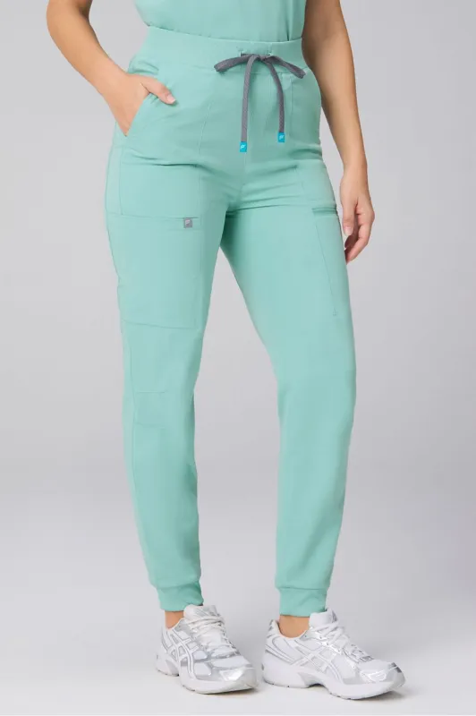 High-Rise On-Call Scrub Jogger sold by Fabletics