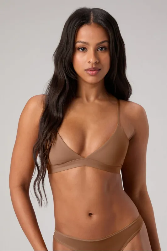 Stretchy Fit Triangle Bralette made by Fabletics