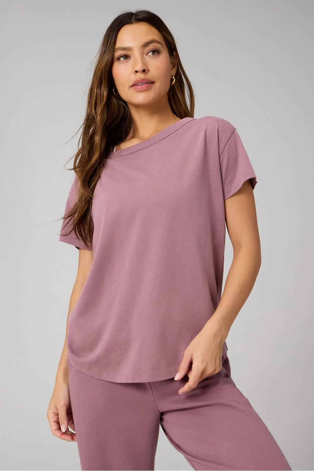 100% Cotton Oversized Tee sold by Fabletics