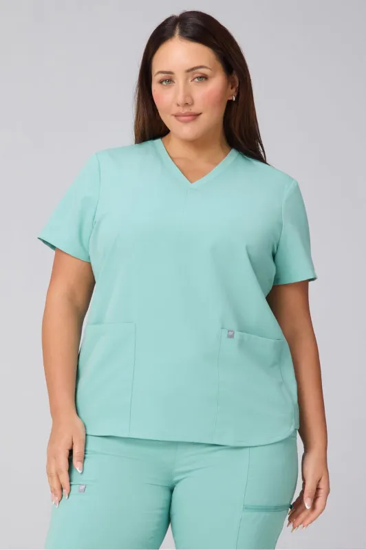 Method 2-Pocket Scrub Top sold by Fabletics