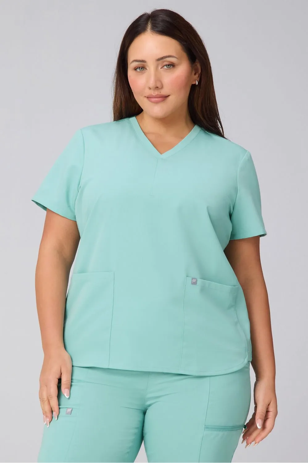 Method 2-Pocket Scrub Top sold by Fabletics