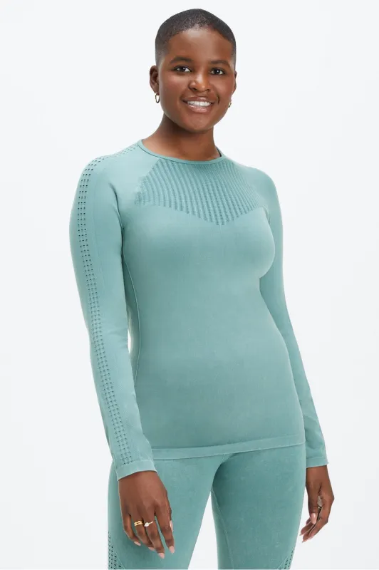 Sync Seamless Long-Sleeve Top sold by Fabletics