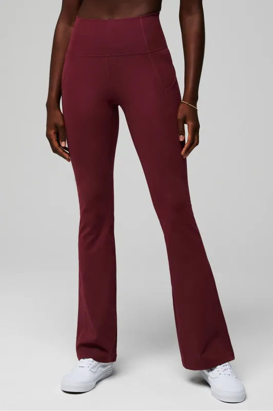 Oasis PureLuxe High-Waisted Pocketed Kick Flare sold by Fabletics