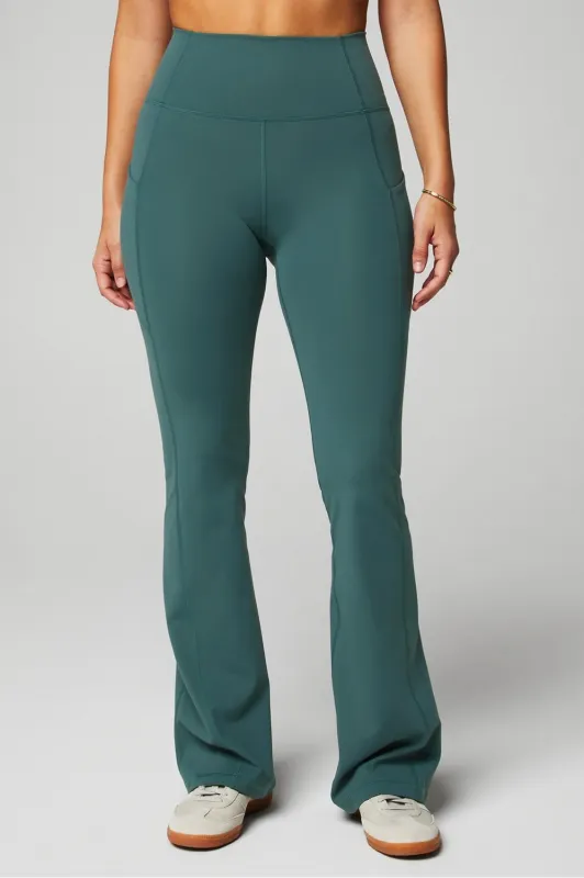 Oasis PureLuxe High-Waisted Pocketed Kick Flare sold by Fabletics