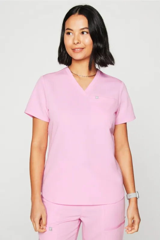 Vital 1-Pocket Scrub Top (Petite Fit) made by Fabletics