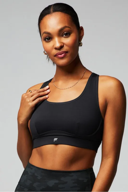 Belle Racerback High-Impact Sports Bra made by Fabletics