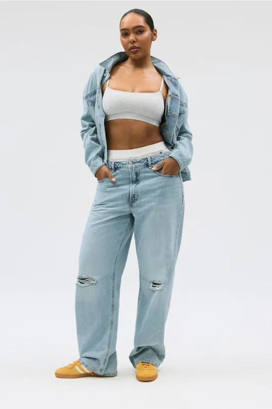 Mid Rise Baggy Jean sold by Fabletics