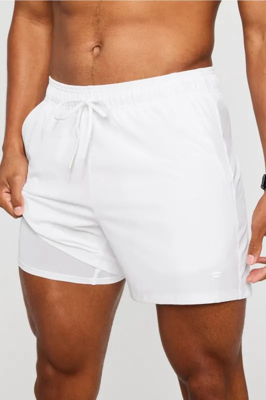 The O2 Run Short Lined 5in made by Fabletics