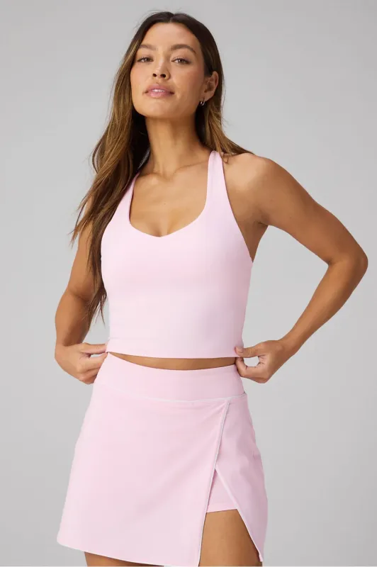 Anywhere Cropped Built-In Bra Tank sold by Fabletics