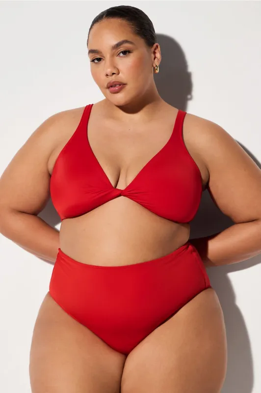 Swim Twist Bikini Top made by Fabletics