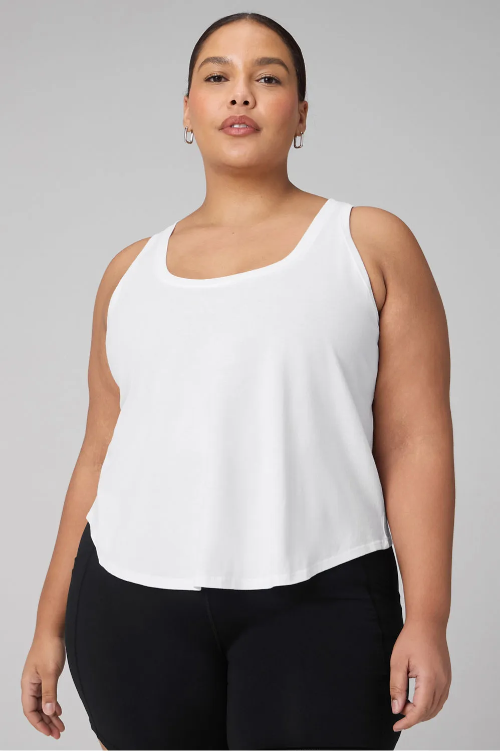 100% Cotton Flow Tank sold by Fabletics