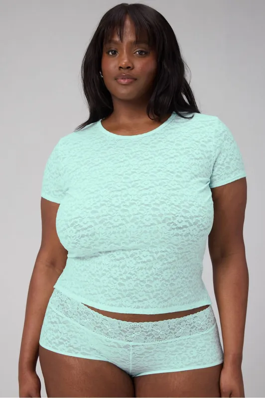 Lush Lace Tee made by Fabletics