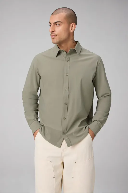 The Don Long Sleeve Button Up (Slim Fit) made by Fabletics