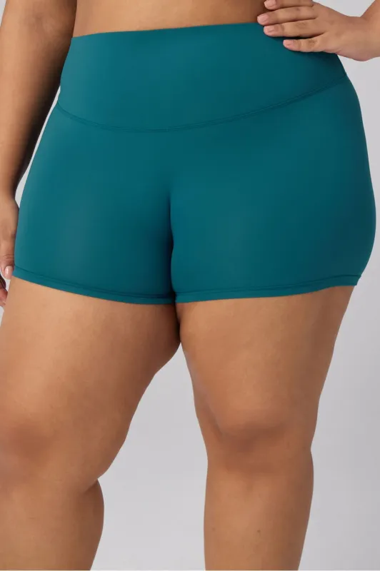 The No-Seam PureLuxe TLC Short 4" made by Fabletics