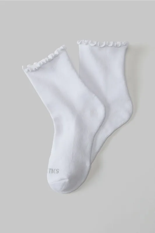 The Ruffle Sock sold by Fabletics