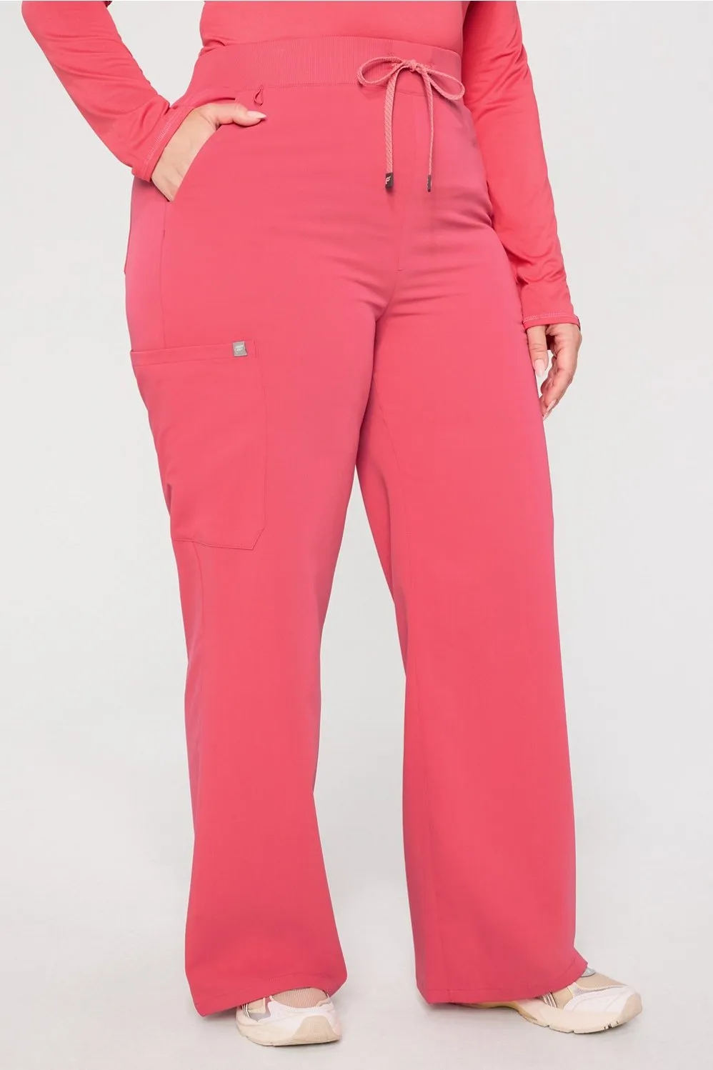 High-Rise Wide Leg Scrub Pant sold by Fabletics