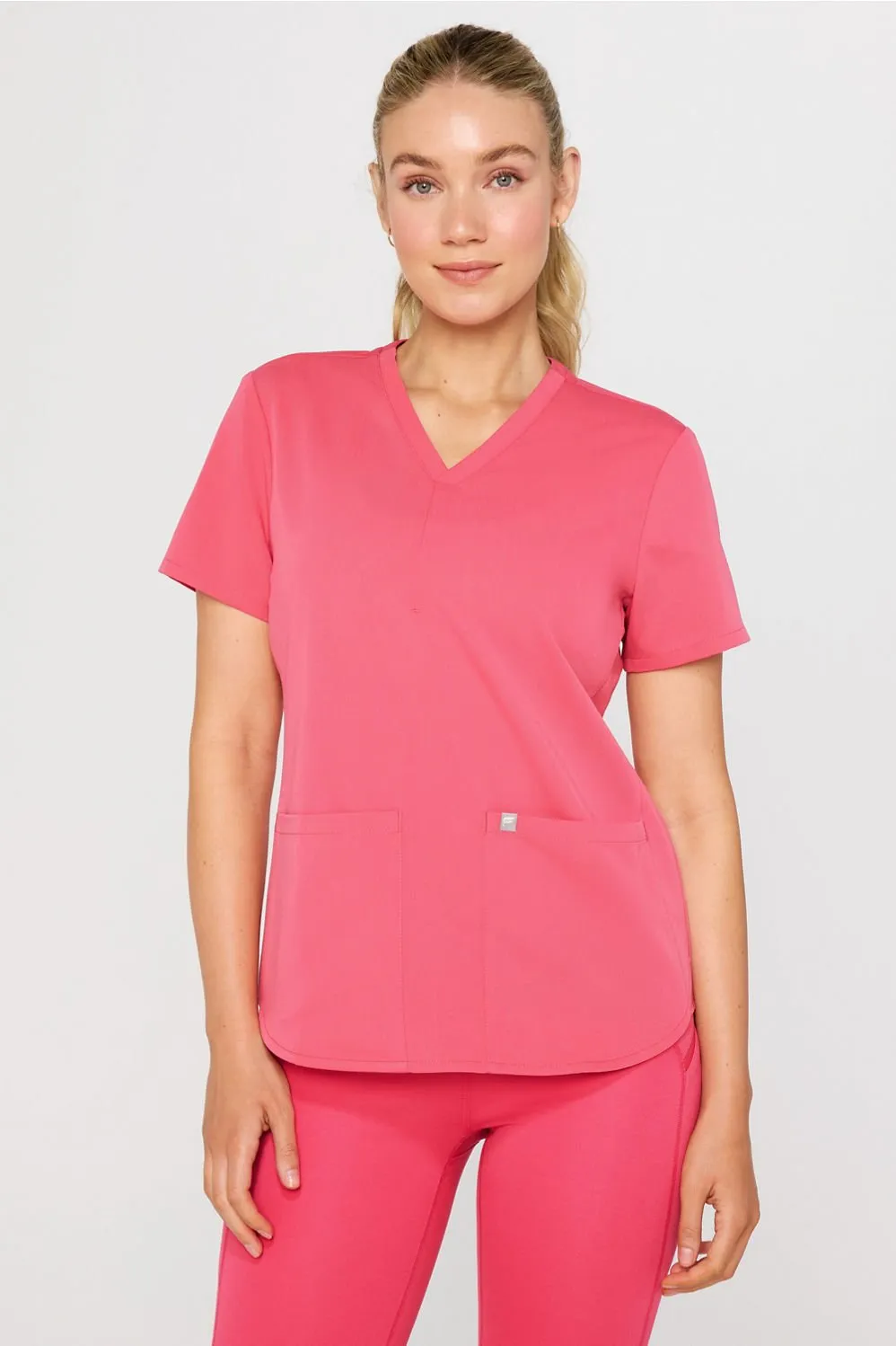 Vital 1-Pocket Scrub Top (Petite Fit) sold by Fabletics