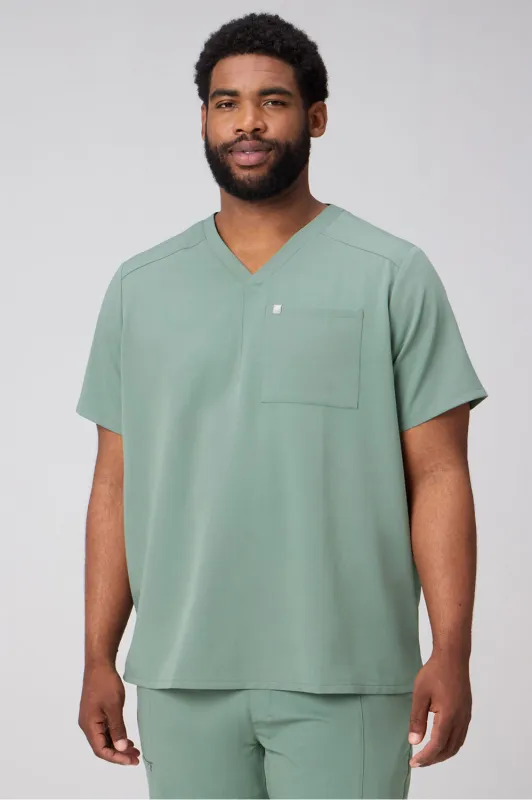 Helix 1-Pocket Scrub Top made by Fabletics