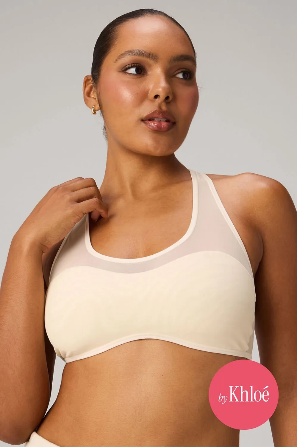 Mesh Low Impact Bralette sold by Fabletics