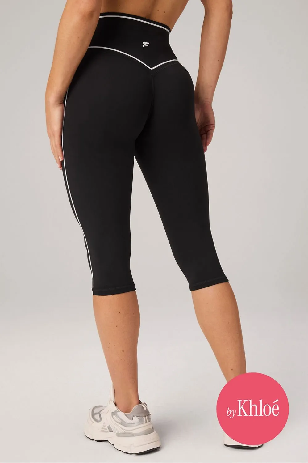 The No-Seam PureLuxe TLC High-Waisted Capri sold by Fabletics