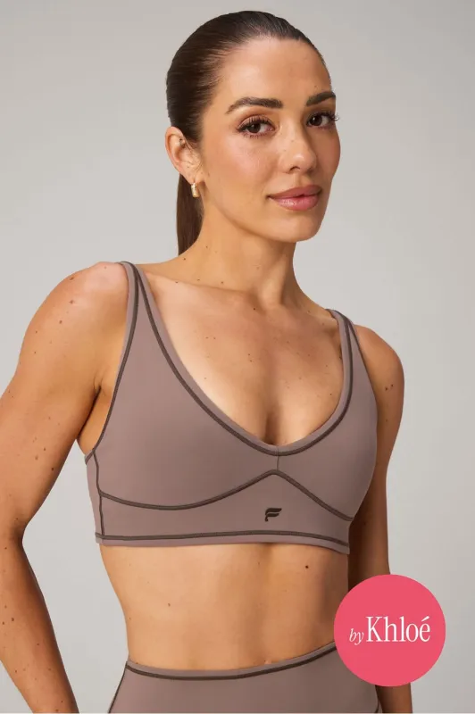 PureLuxe Longline Low Impact Bra made by Fabletics