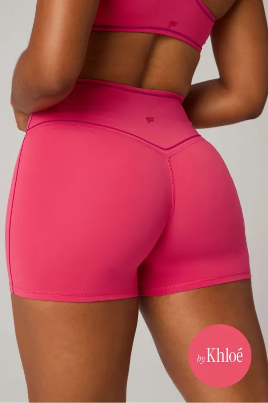 The No-Seam PureLuxe TLC Short 4" made by Fabletics