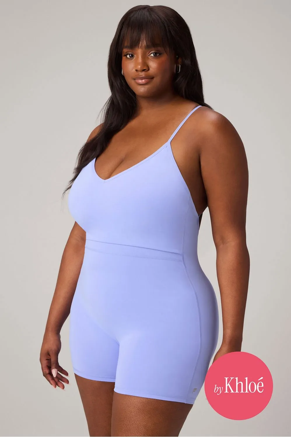 Booty Scrunch PureLuxe V-Back Jumpsuit 4" sold by Fabletics