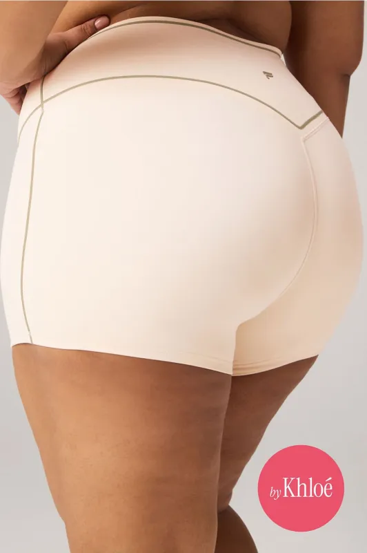 The No-Seam PureLuxe TLC Short 4" made by Fabletics