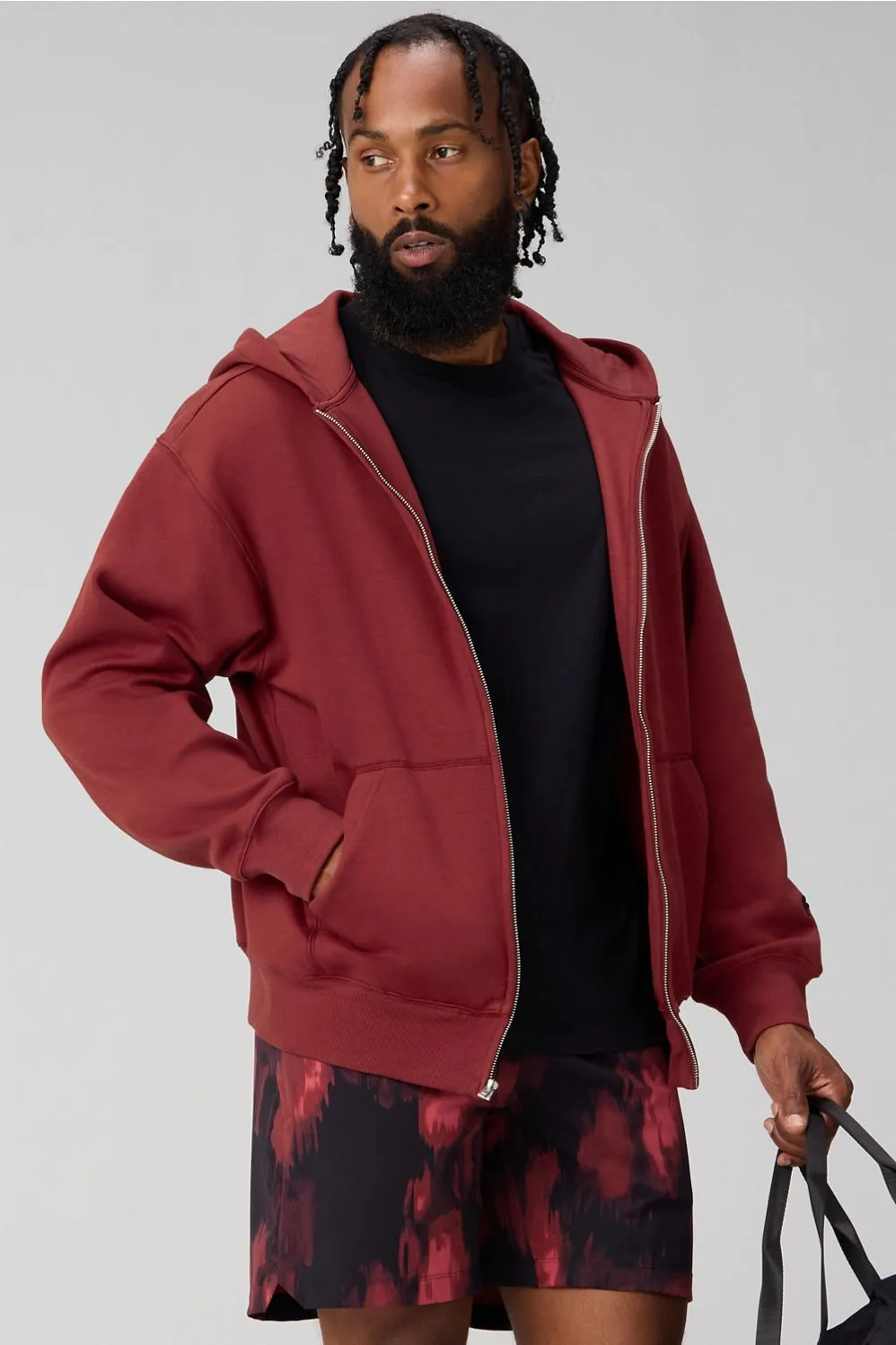 The Go-To Full Zip Hoodie (Oversized) sold by Fabletics