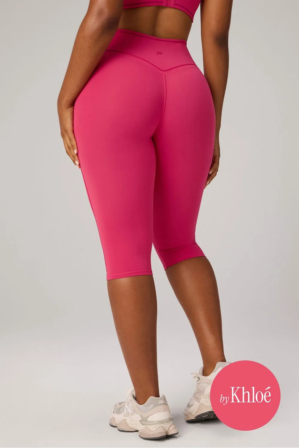 The No-Seam PureLuxe TLC High-Waisted Capri sold by Fabletics