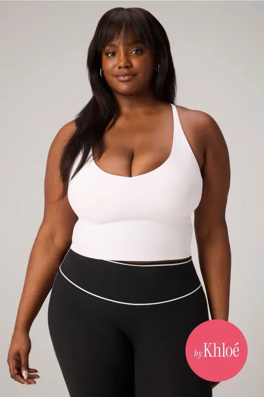 PureLuxe Push-Up Built-In Bra Tank made by Fabletics