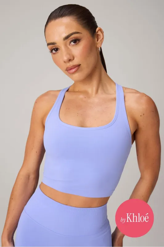 Seamless Cropped Built-In Bra Tank made by Fabletics