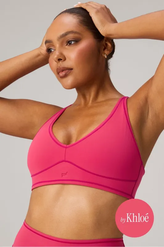PureLuxe Longline Low Impact Bra made by Fabletics