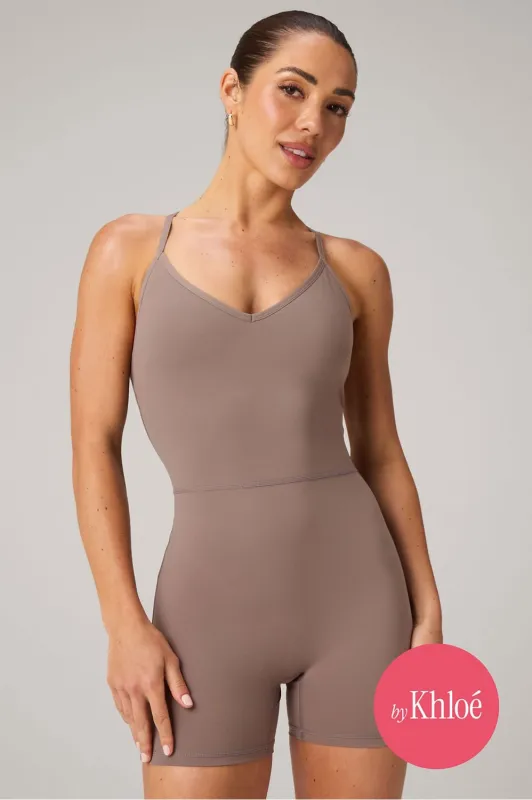 Booty Scrunch PureLuxe V-Back Jumpsuit 4" made by Fabletics
