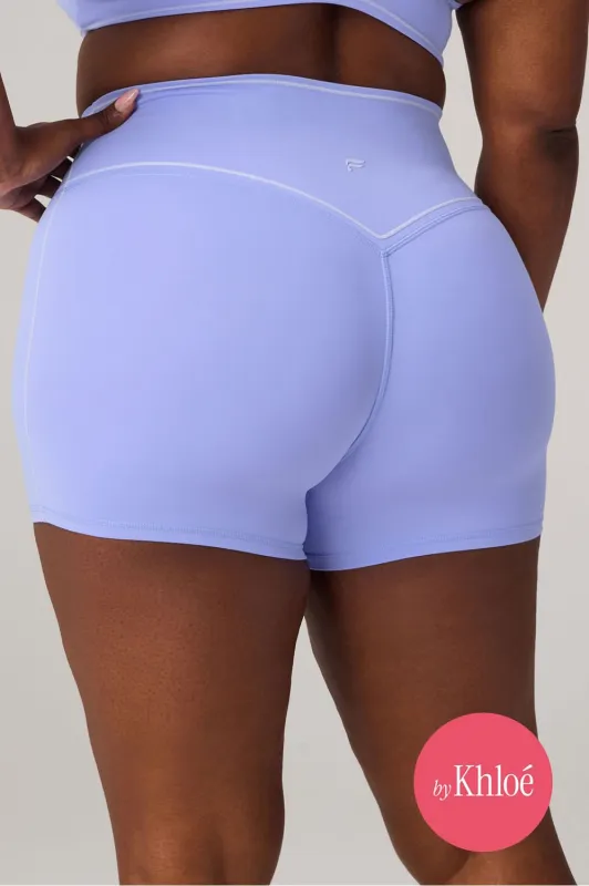 The No-Seam PureLuxe TLC Short 4" made by Fabletics