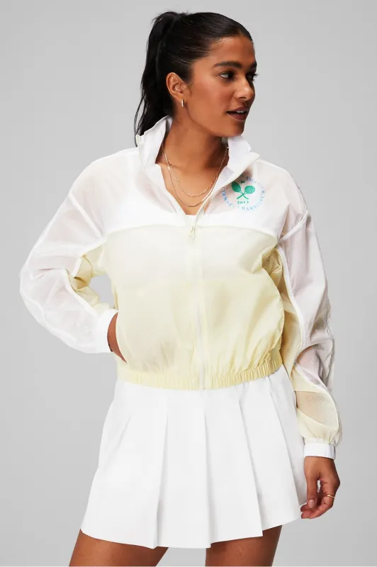 Payton Woven Jacket made by Fabletics