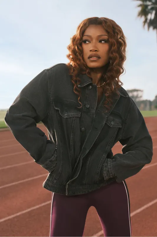Relaxed Denim Jacket made by Fabletics