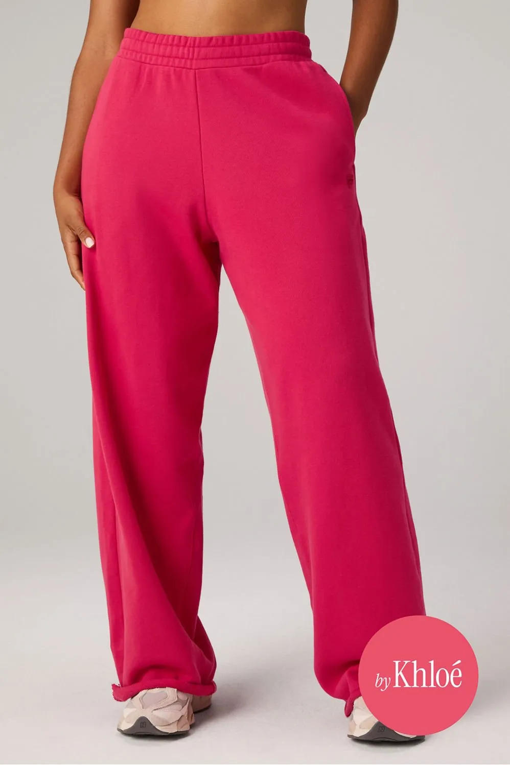 Heavy Terry Oversized Wide Leg Sweatpant sold by Fabletics