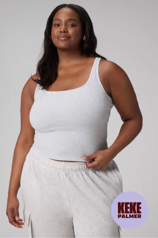 Modal Rib Cropped Tank made by Fabletics