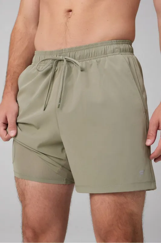 The O2 Run Short Lined 5in made by Fabletics