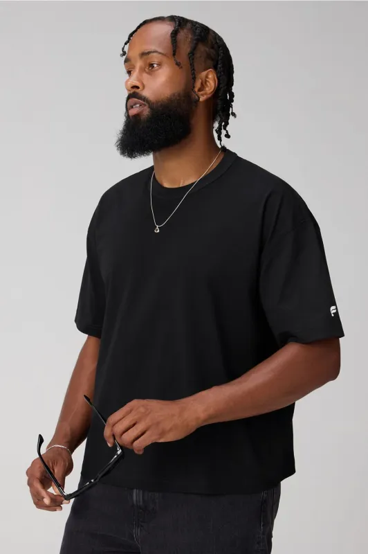 The Effortless Oversized Tee (Cropped) made by Fabletics