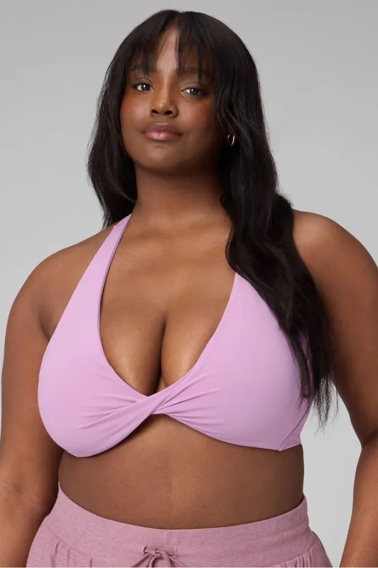 PureLuxe Plunge Low Impact Bra made by Fabletics